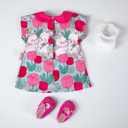AG Doll Clothes, 3-Piece Rabbit Dress Set for 18" Dolls