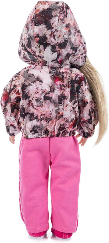 AG Doll Clothes Set, Hooded Jacket, Unicorn Hairpin, 18" Girl Dolls